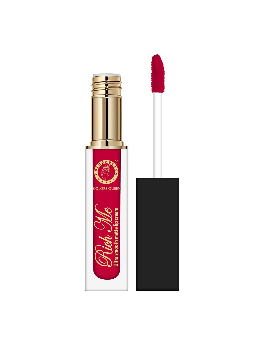 

Colors Queen Rich Me Ultra Smooth Water Proof Matte Cream Lipstick 7 ml - Blood Red 19
