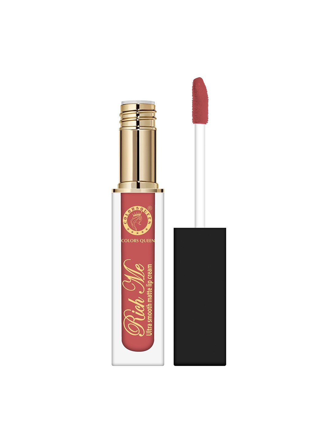 

Colors Queen Rich Me Ultra Smooth Non-Transfer Waterproof Matte Lip Cream 7ml - Rouge, Nude