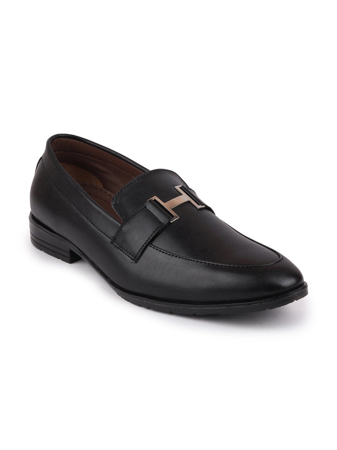 

FAUSTO Men Black Slip-On Lightweight Sneakers