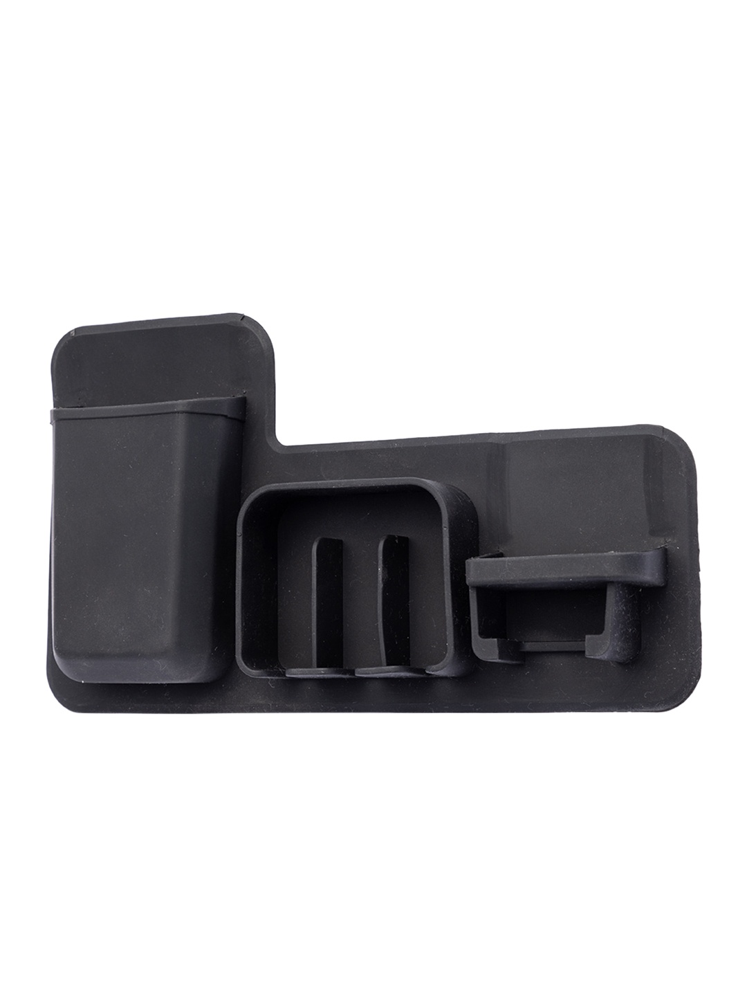 

MARKET99 Black Solid Toiletry Wall Organiser