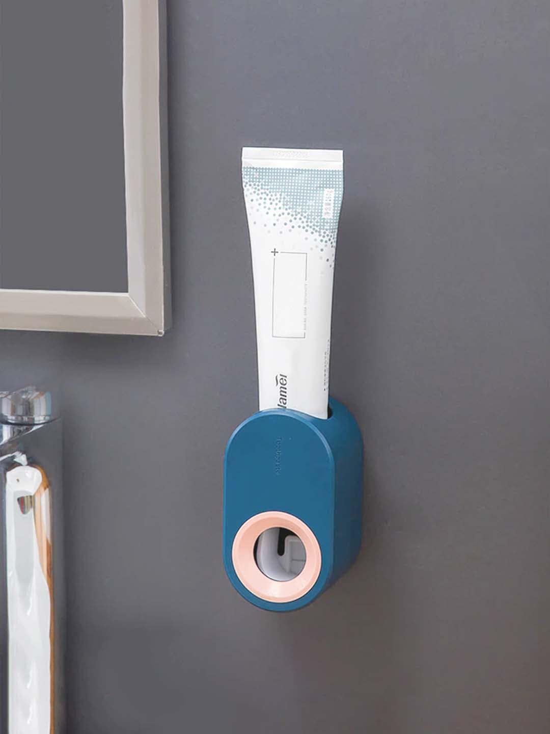

MARKET99 Sea Green Solid Plastic Automatic Hands Tooth Paste Dispenser