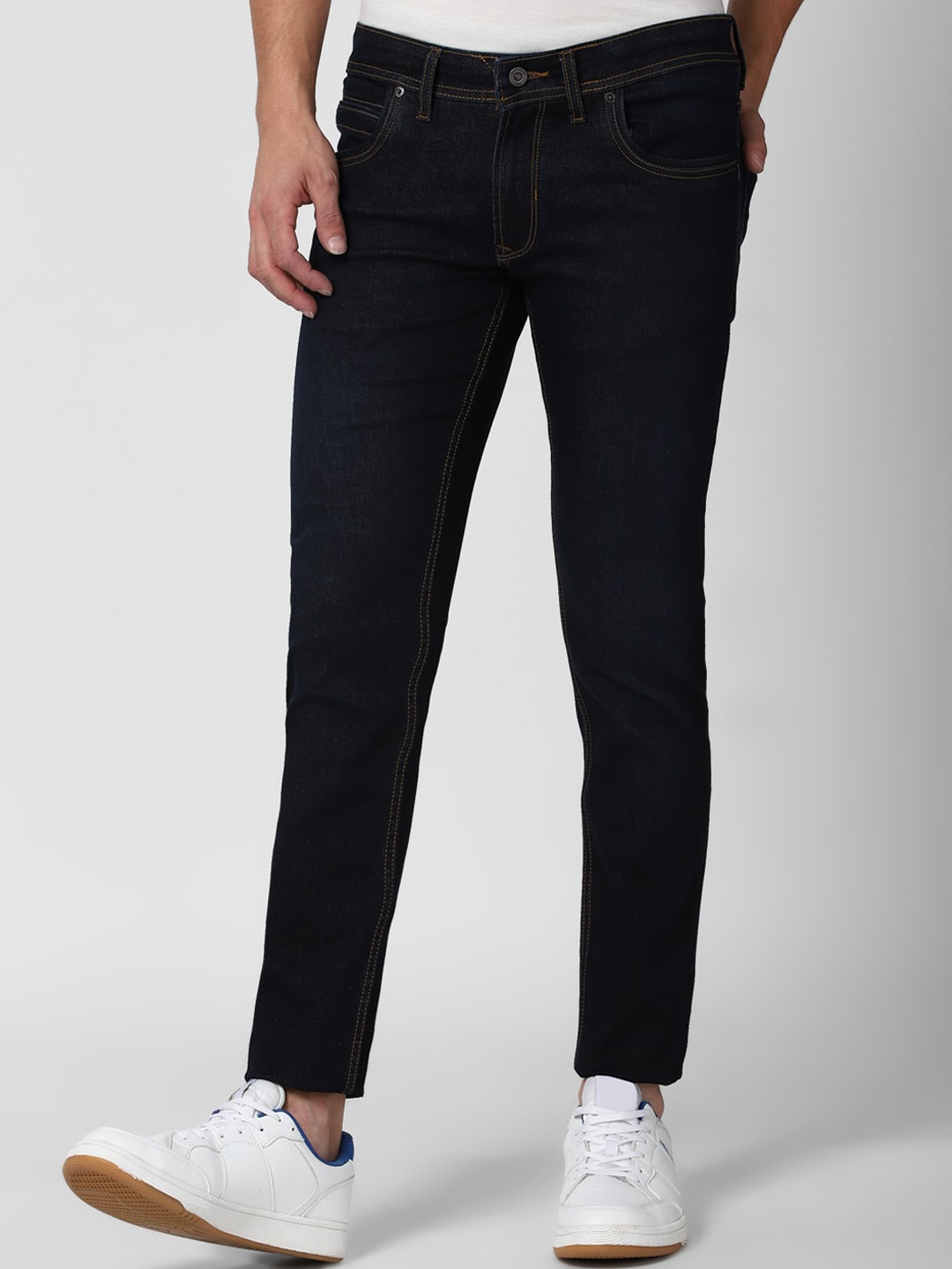 

Peter England Casuals Men Navy Blue Slim Fit Jeans