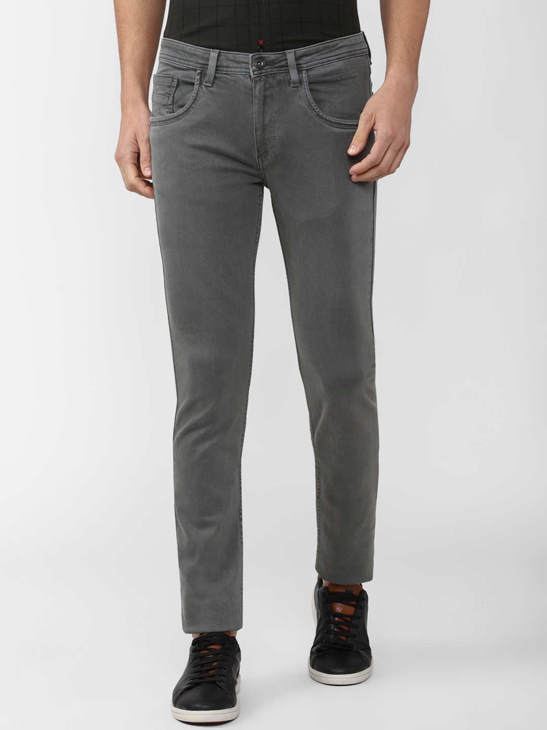 

VAN HEUSEN DENIM LABS Men Grey Skinny Fit Jeans