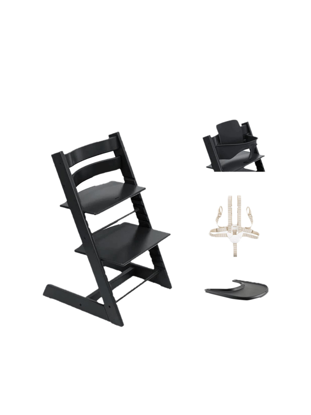 

Stokke Infants Black Solid High Chairs