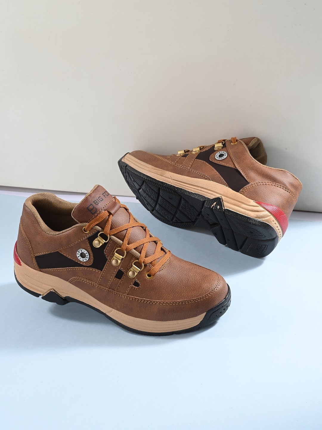 

Big Fox Men Brown Solid Casual Boots