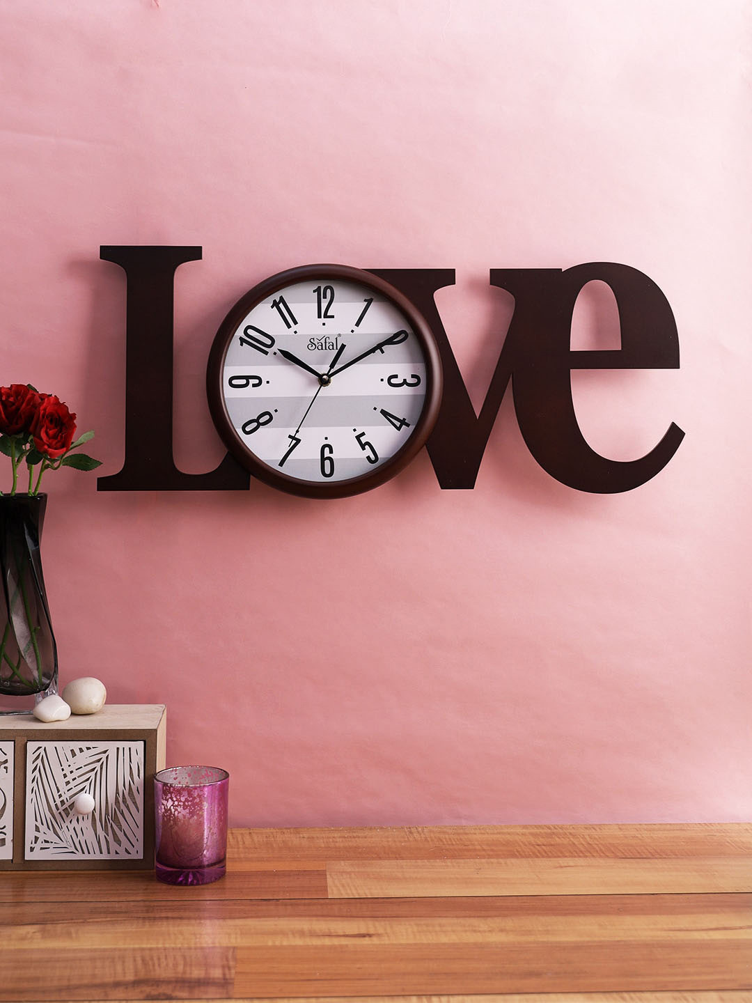 

Safal Unisex Brown Clocks
