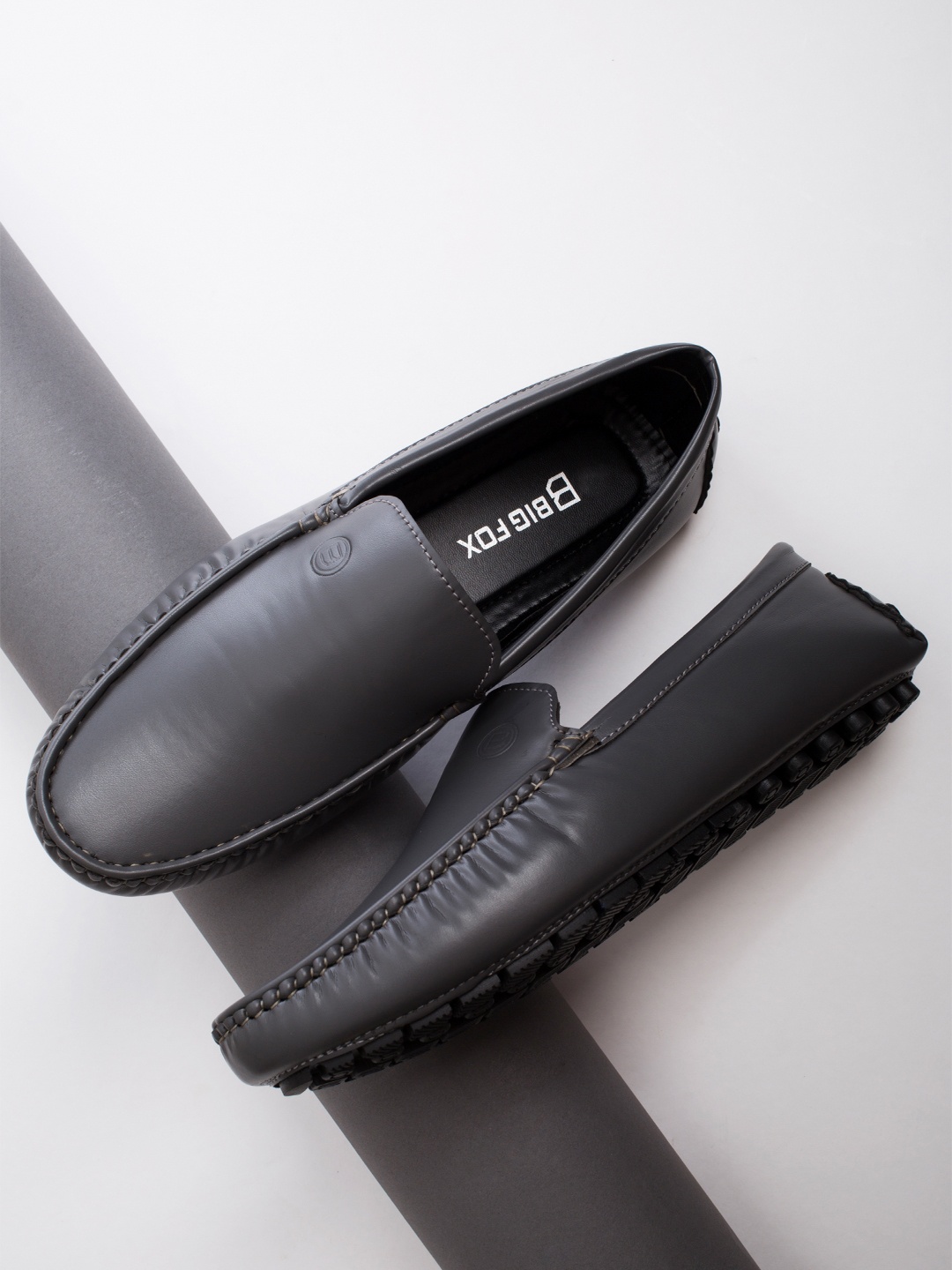 

Big Fox Men Grey Driving Shoes