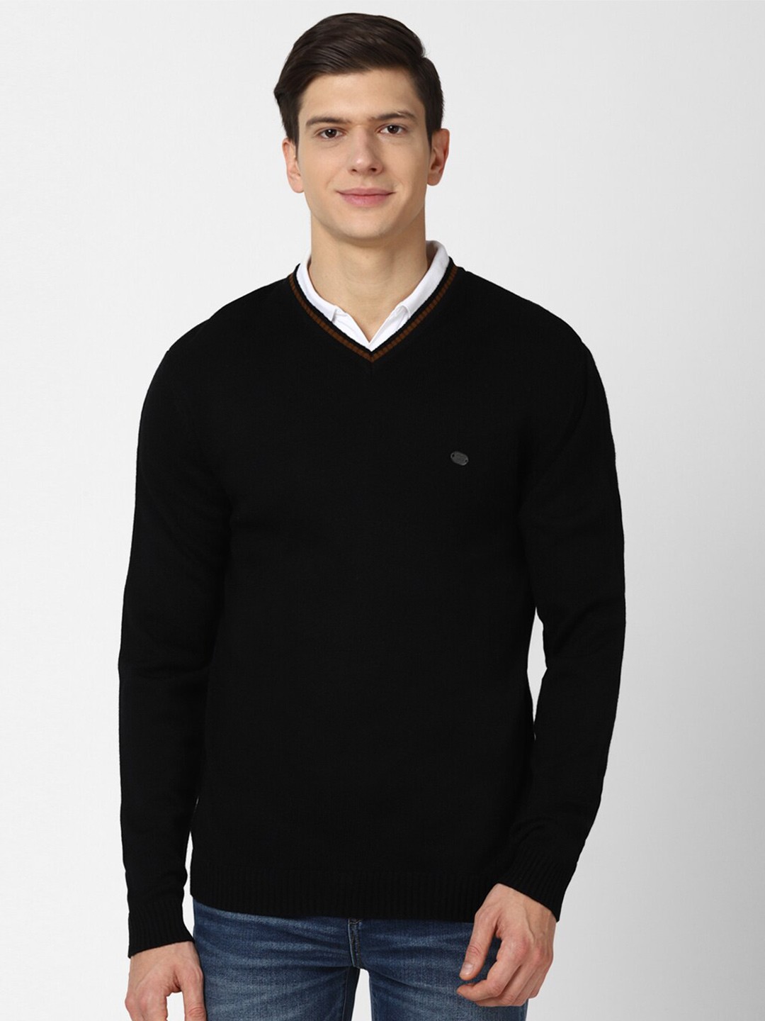 

Peter England Casuals Men Black Pullover