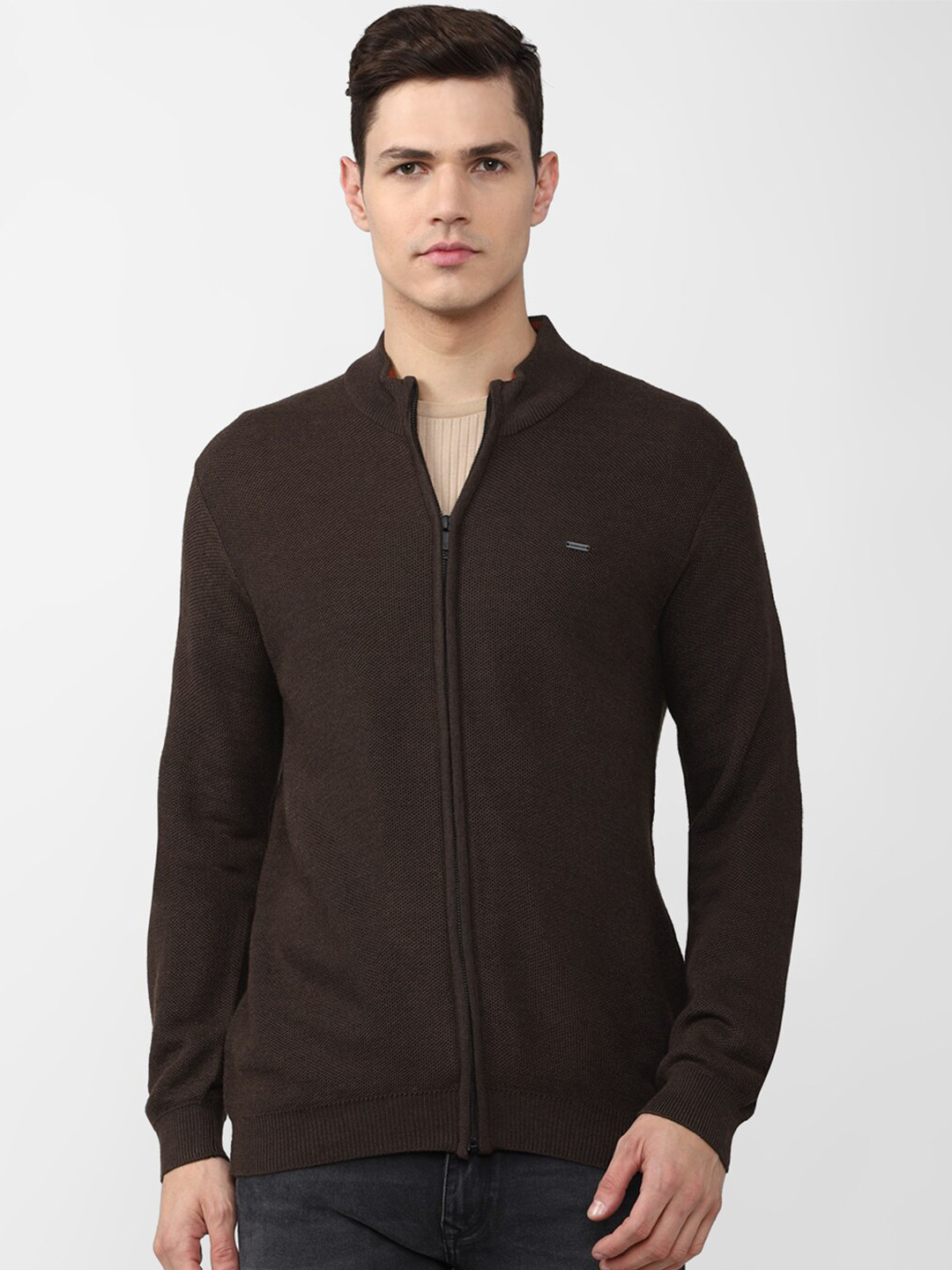

Van Heusen Sport Men Brown Cotton Sweater