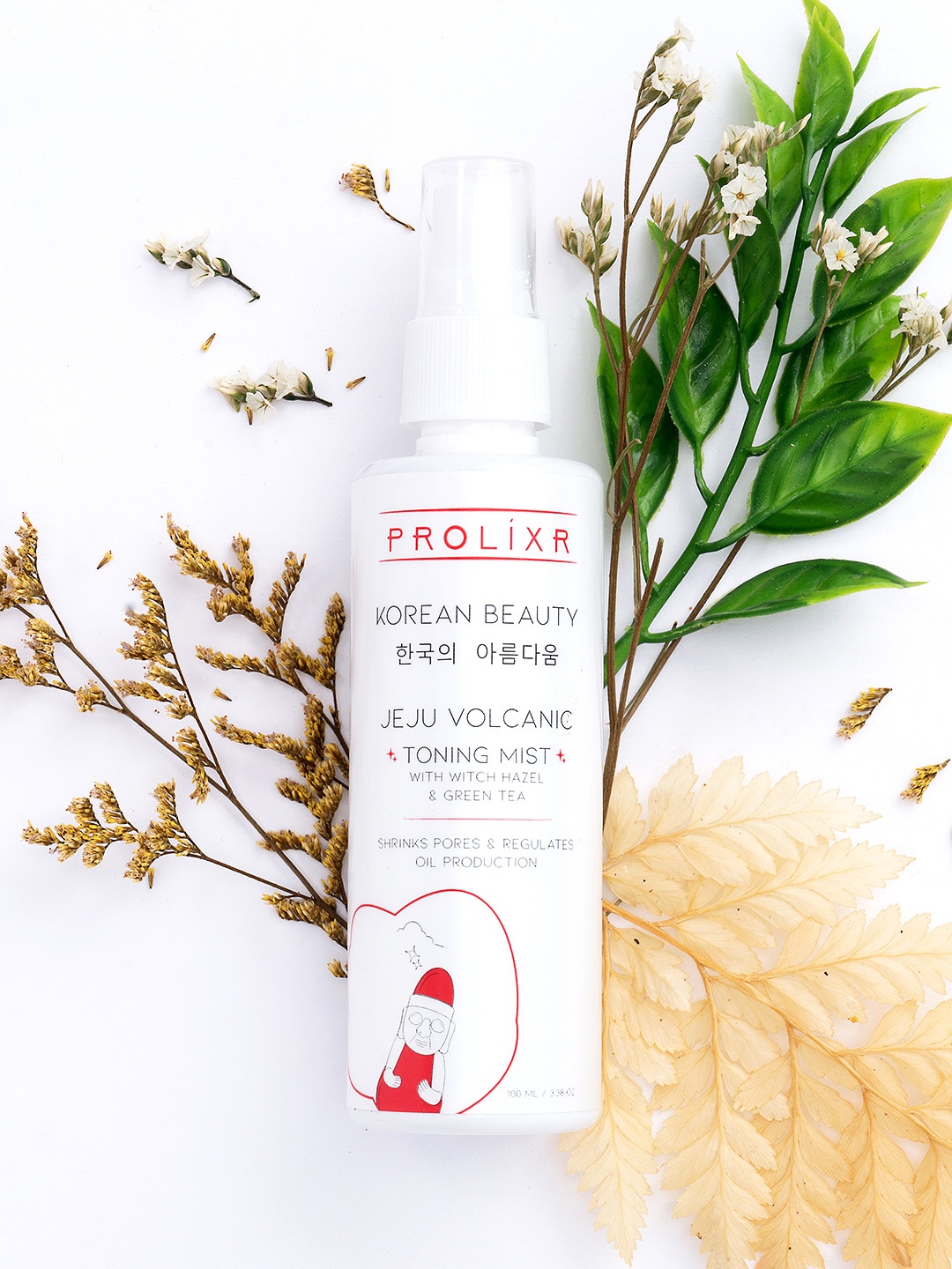 

PROLIXR Jeju Volcanic Toner to Smoothens & Tightens Skin - 100 ml, White