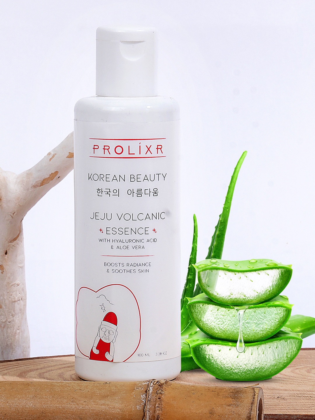 

PROLIXR Jeju Volcanic Essence To Smoothen and Hydrate - 100 ml, White