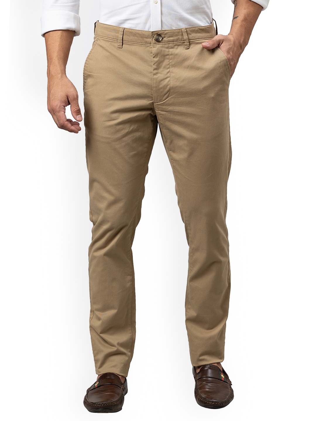 

Being Human Men Beige Slim Fit Jeans