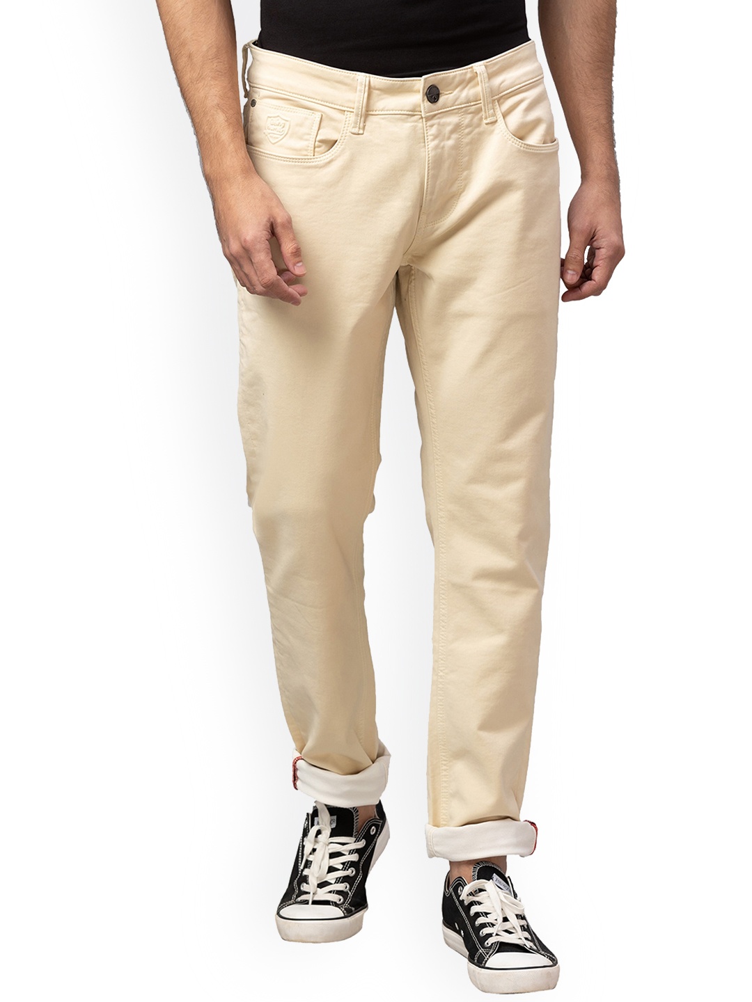 

Being Human Men Beige Slim Fit Jeans