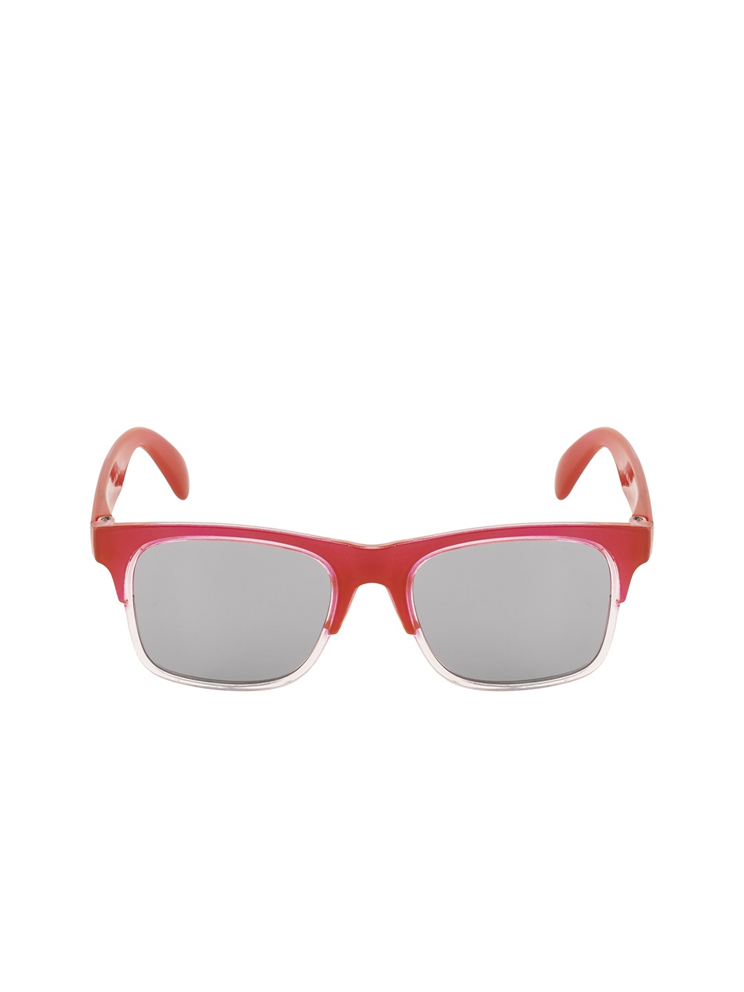 

YK Unisex Kids Grey Lens & Red Browline Sunglasses YK-J7536-Grey