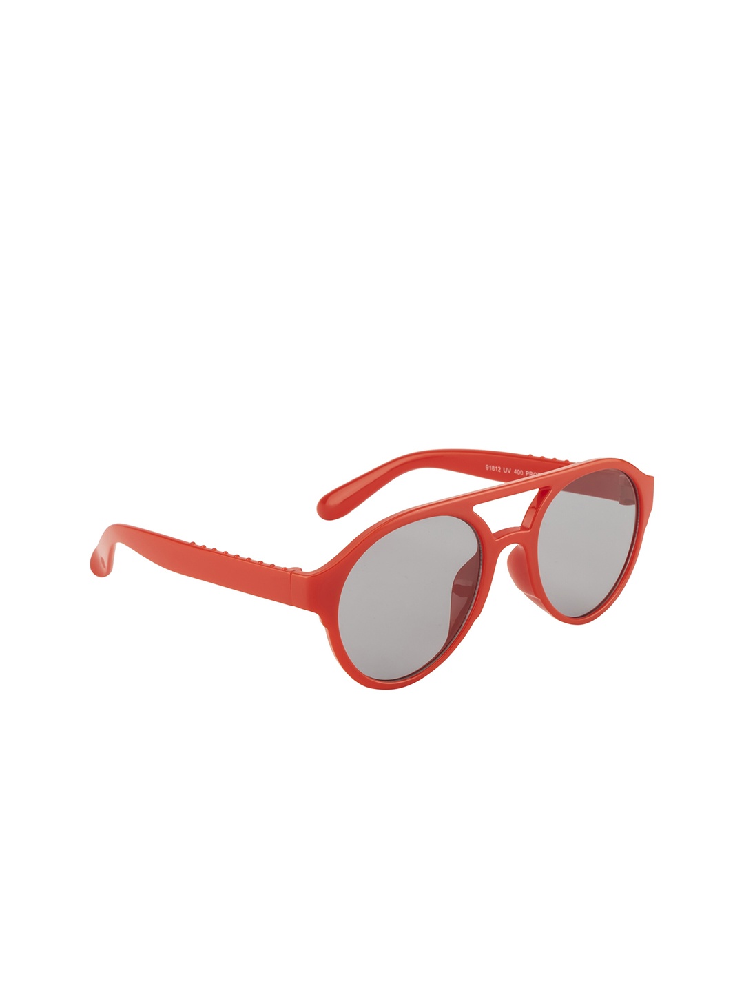 

YK Kids Grey Lens & Red Oval Sunglasses with UV Protected Lens YK-J7590