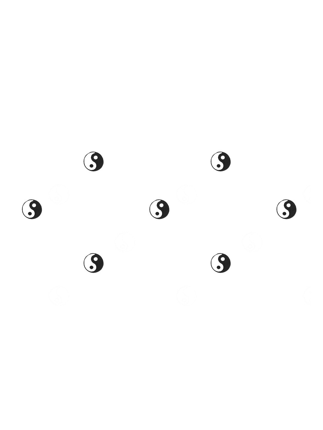 

Comet Busters 7 Pcs Black & White Yinyang Shaped Reusable Bindi