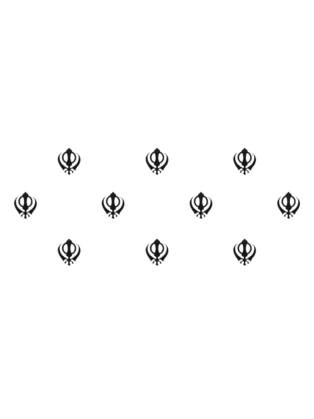 

Comet Busters Women Pack Of 10 Bindi, Black