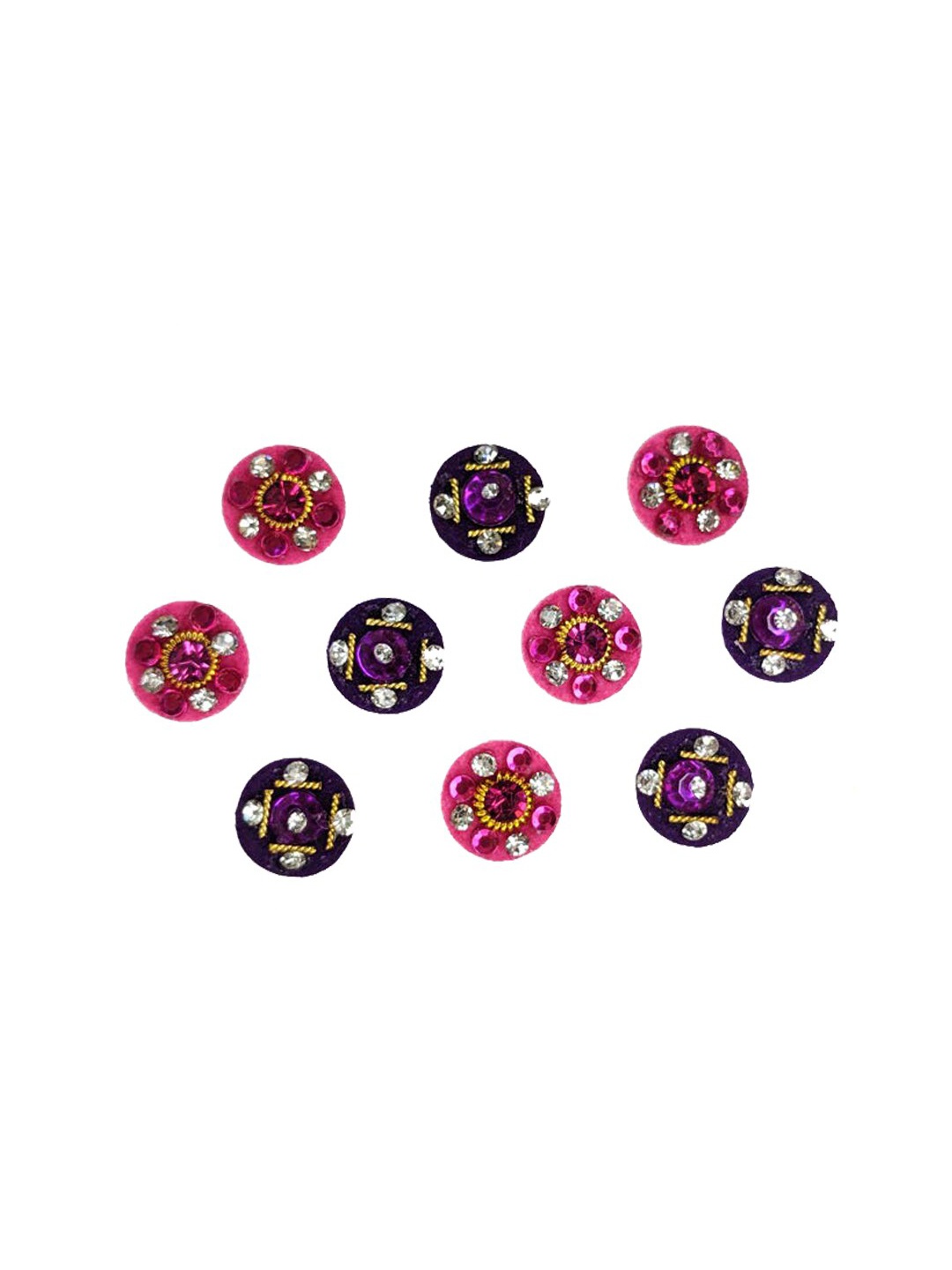 

Comet Busters Women Pack Of 10 Bindi, Multi