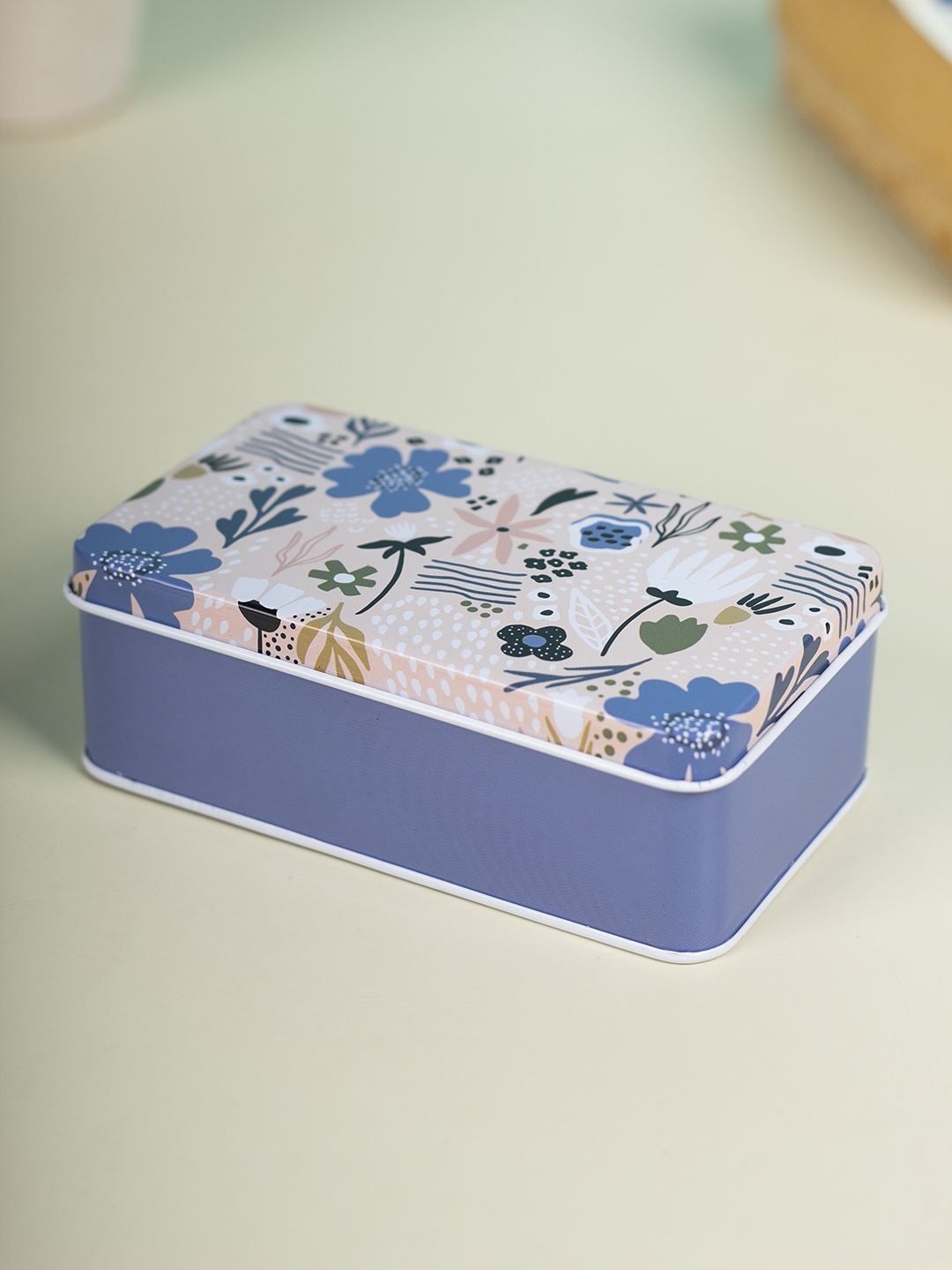 

MARKET99 Rouge Pink Cartoon Prints Stainless Steel Storage Box