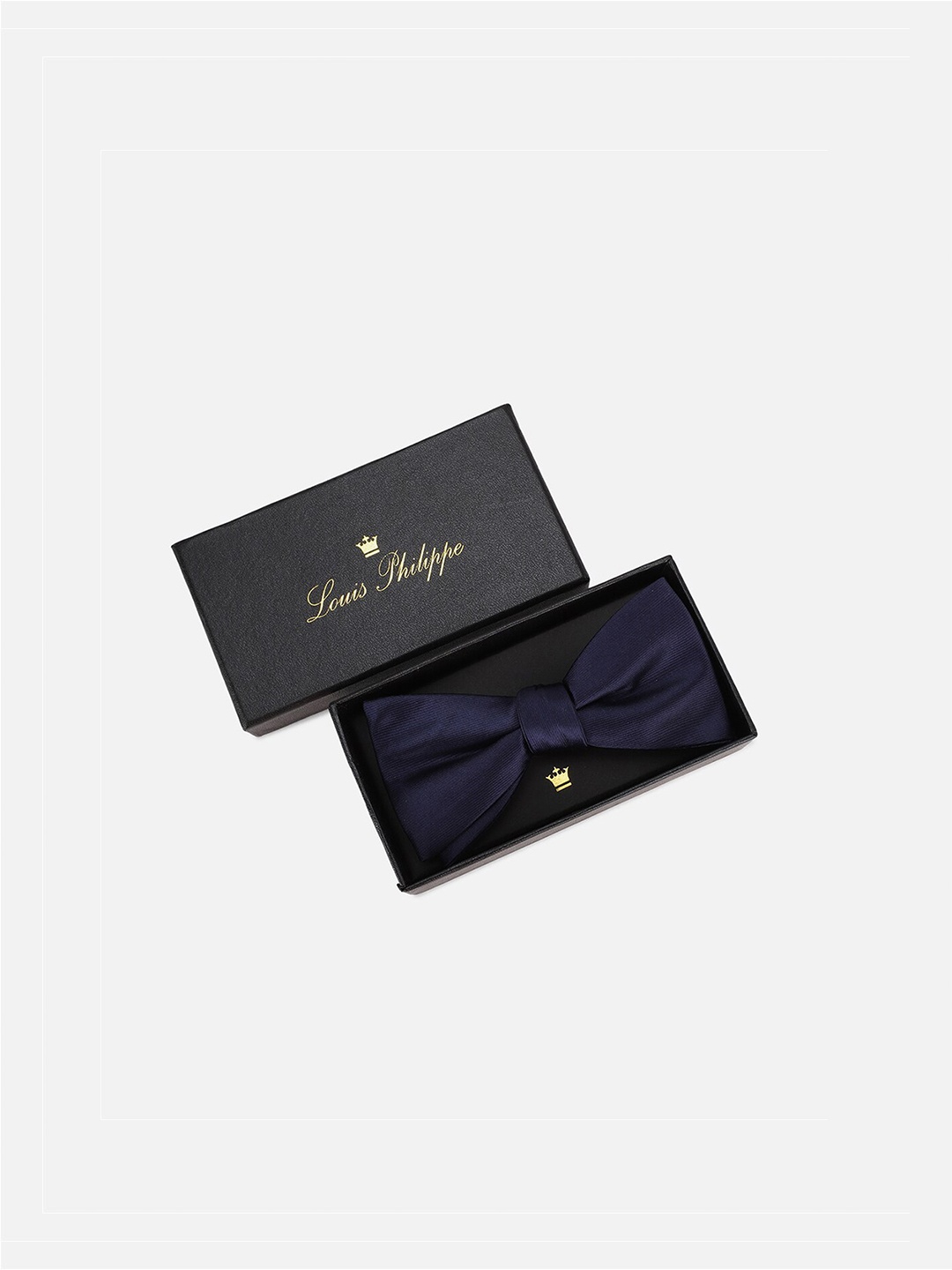 

Louis Philippe Men Navy Blue Bow Tie