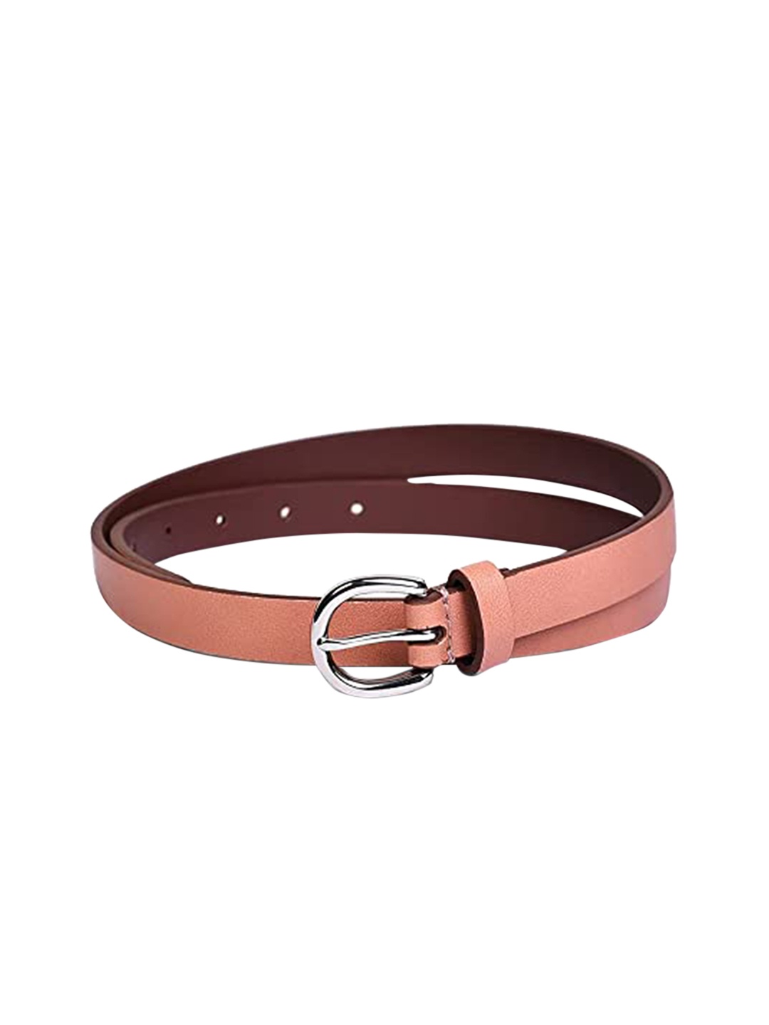 

Belwaba Women Pink Textured Belt