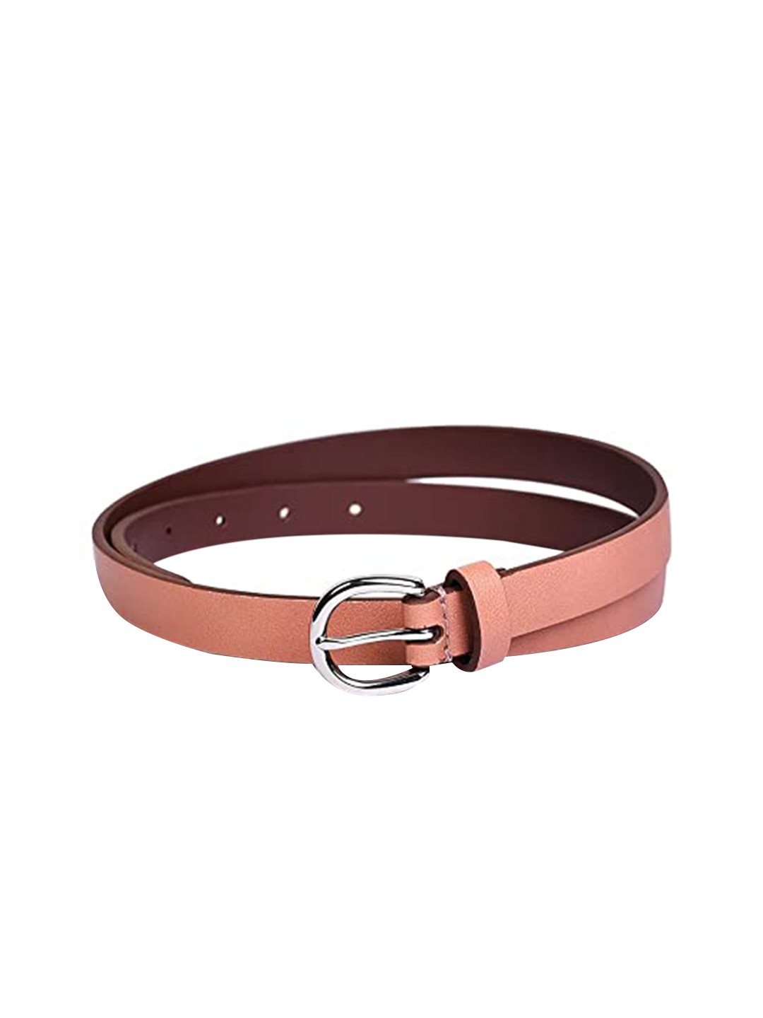 

Belwaba Women Pink Textured PU Formal Belt