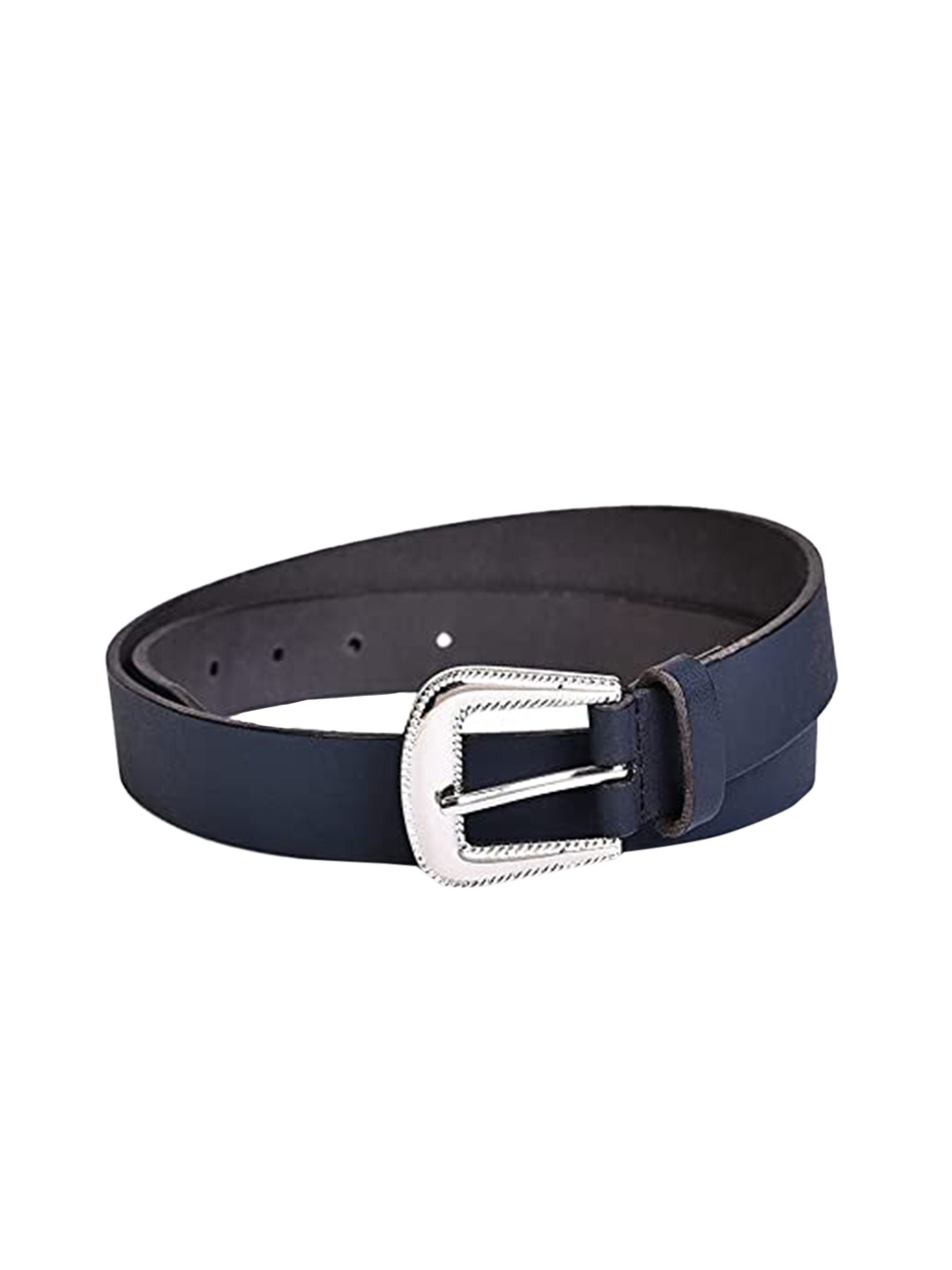 

Belwaba Women Navy Blue PU Formal Belt