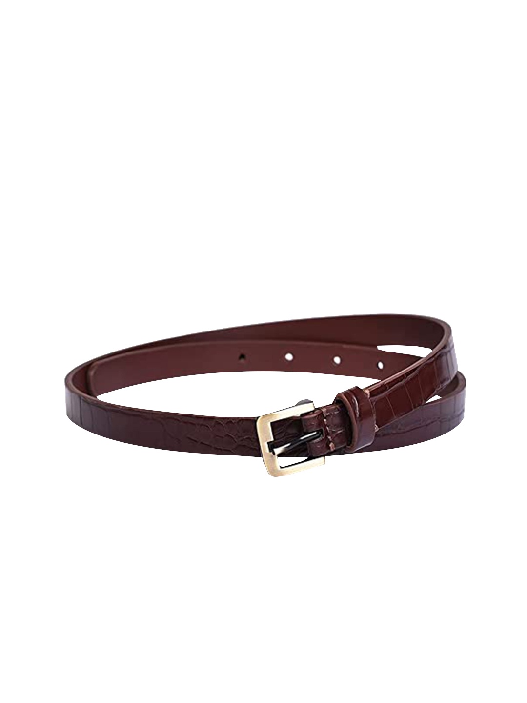 

Belwaba Women Brown Printed Belt