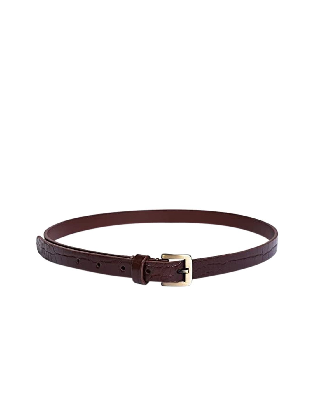 

Belwaba Women Brown Printed Belt