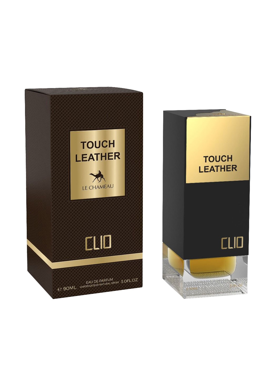 

LE CHAMEAU Women Touch Leather Clio Eau De Parfum - 90 ml, Black