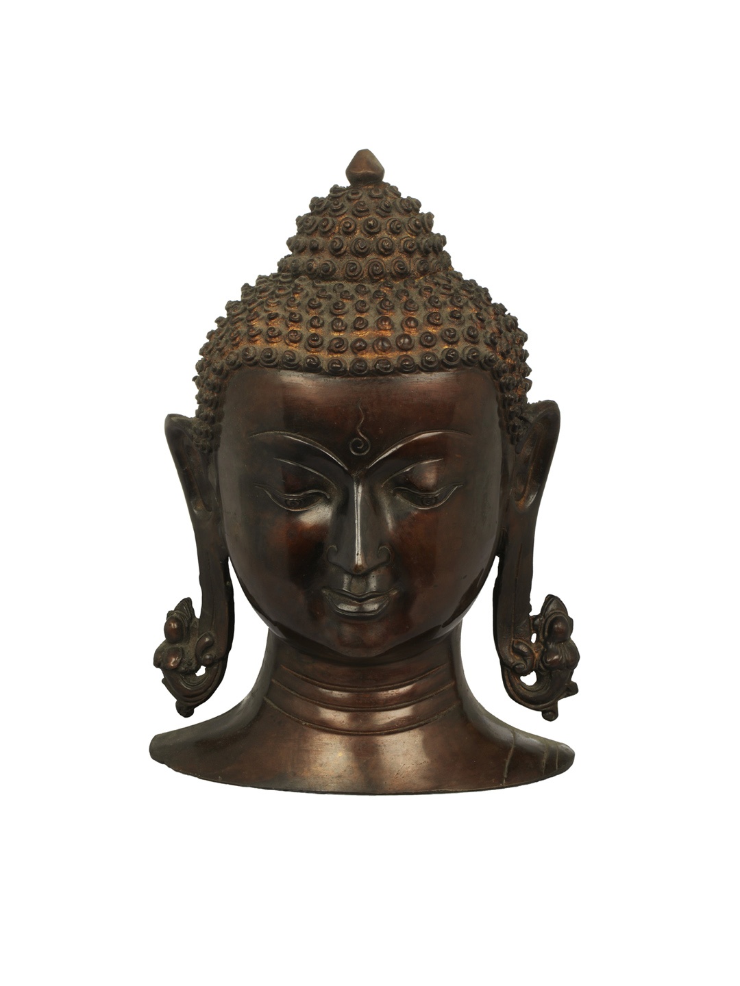 

Exotic India Brown Buddha Wall Decor