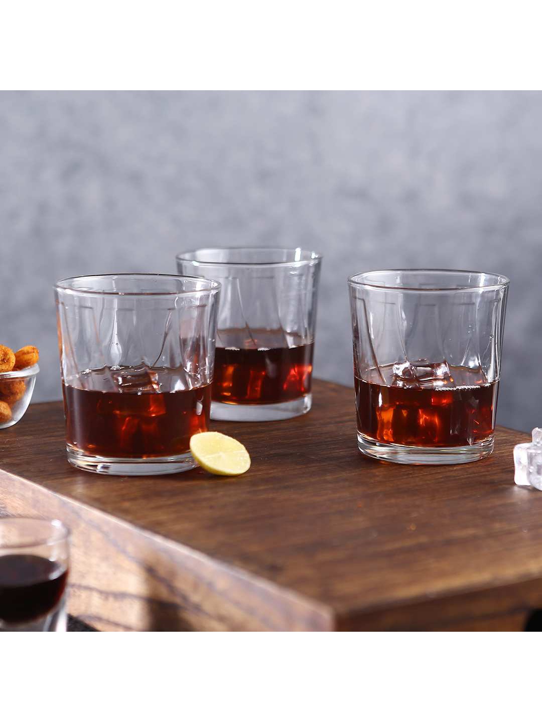 

Wonderchef Set Of 6 Transparent Bar Glasses 285 ml Each