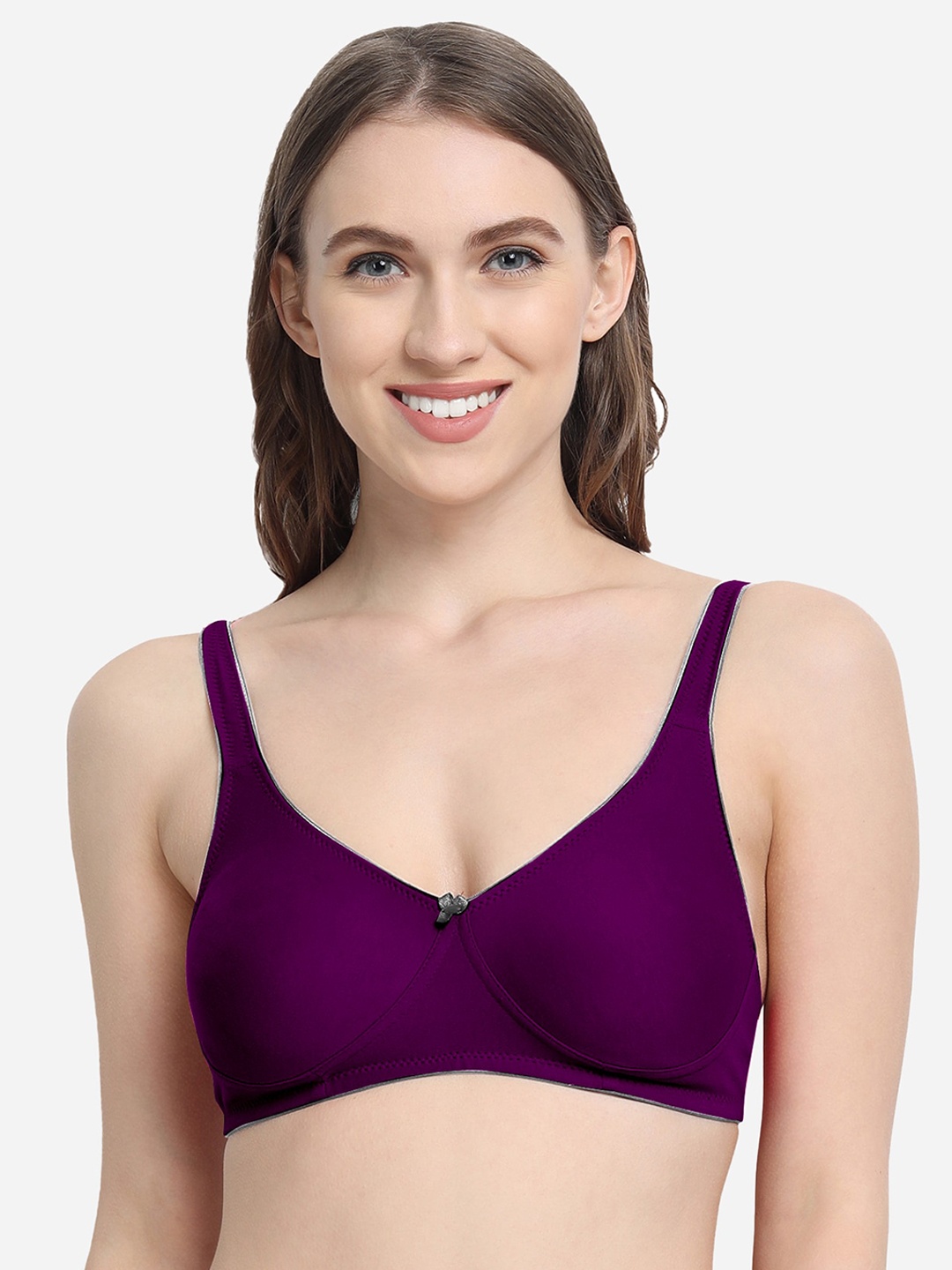 

VStar Purple Double Layered Full Coverage Bra