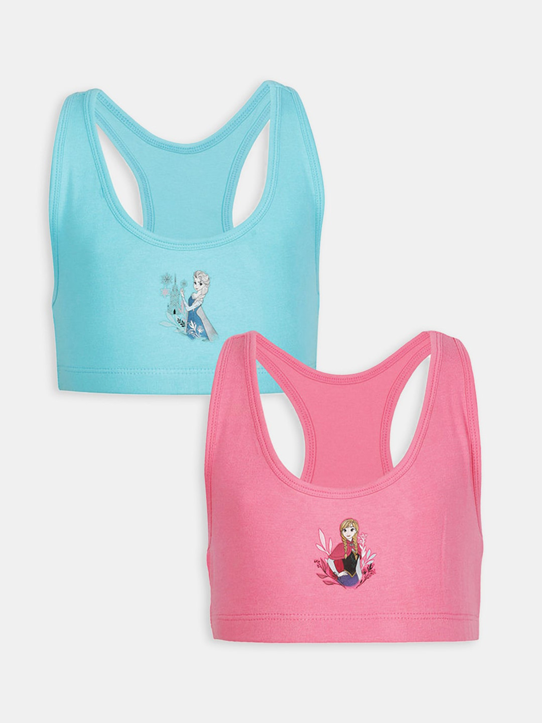 

Hopscotch Pack Of 2 Pink & Blue Bra