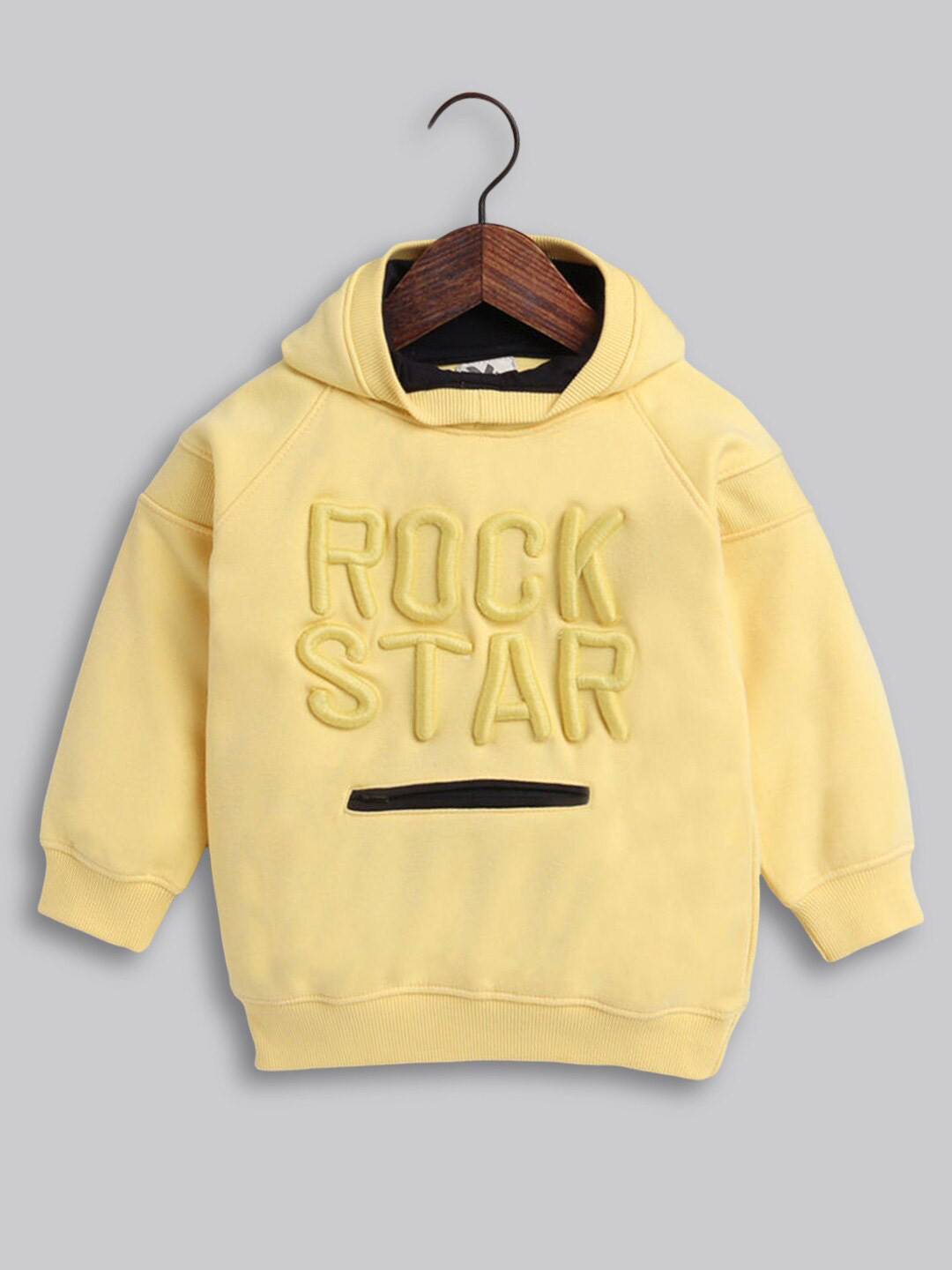 

Hopscotch Boys Yellow Solid Pullover