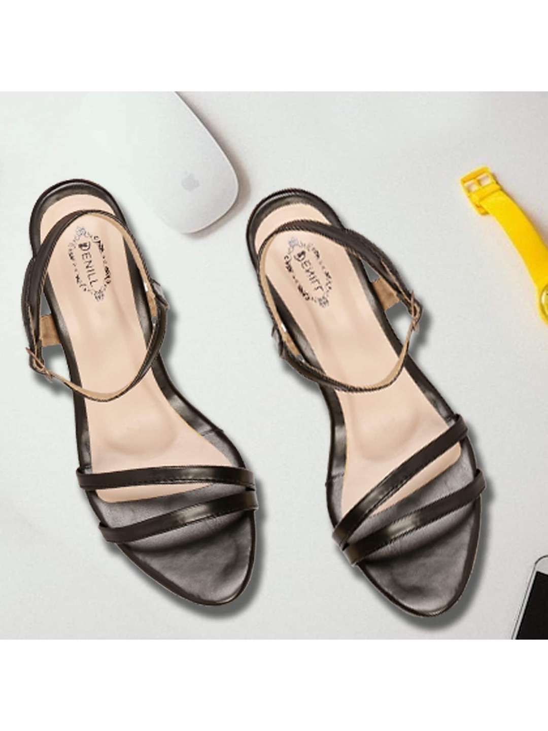 

Denill Women Black Kitten Heels