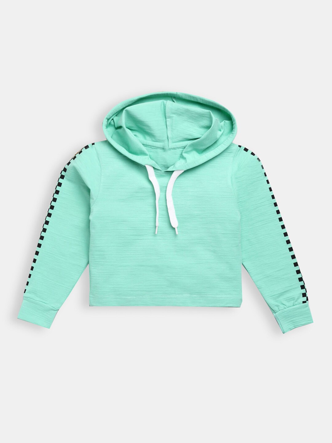 

Hopscotch Girls Green Hooded Sweatshirt