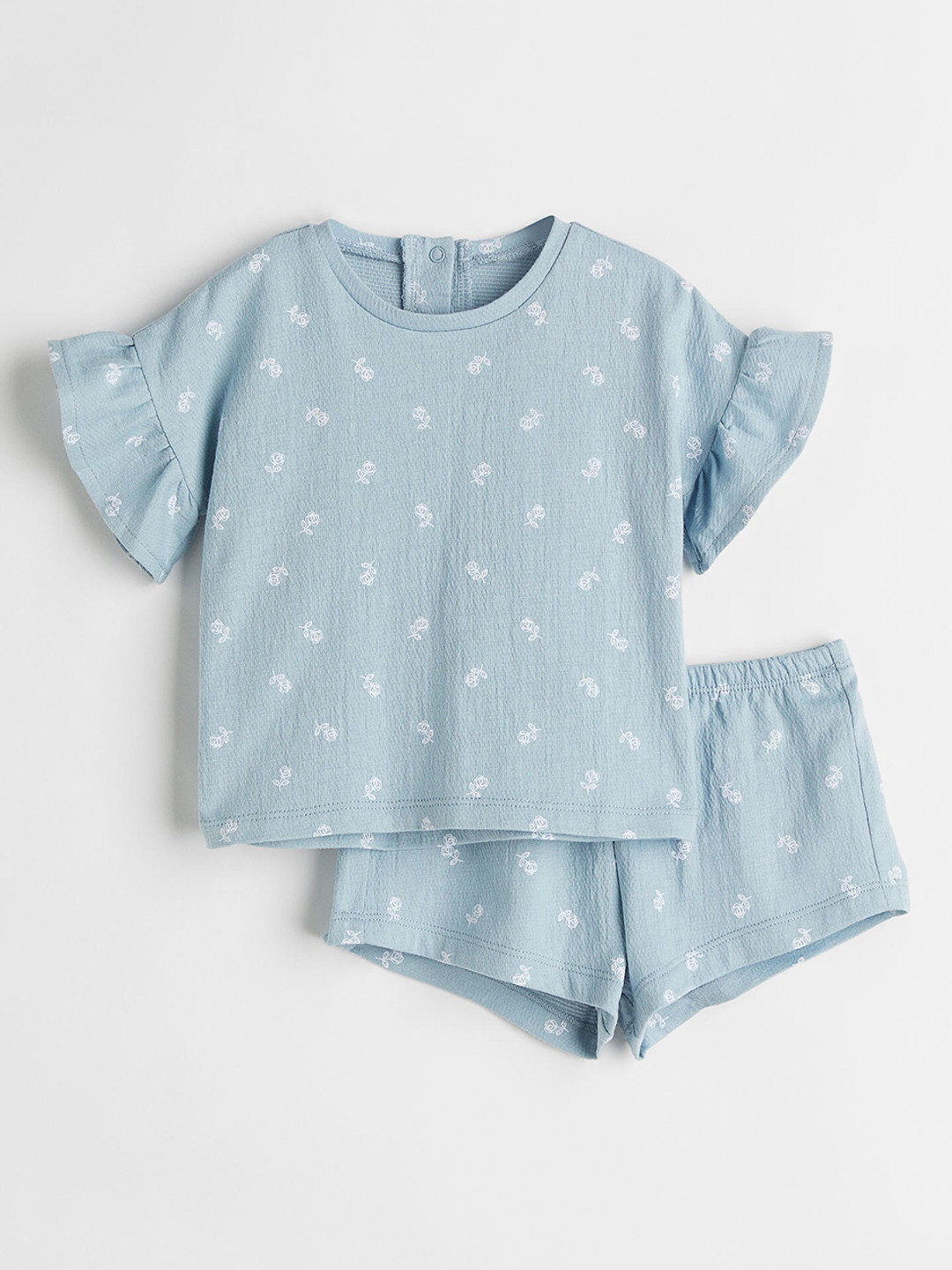 

H&M Girls White & Blue 2-Piece Jersey Set