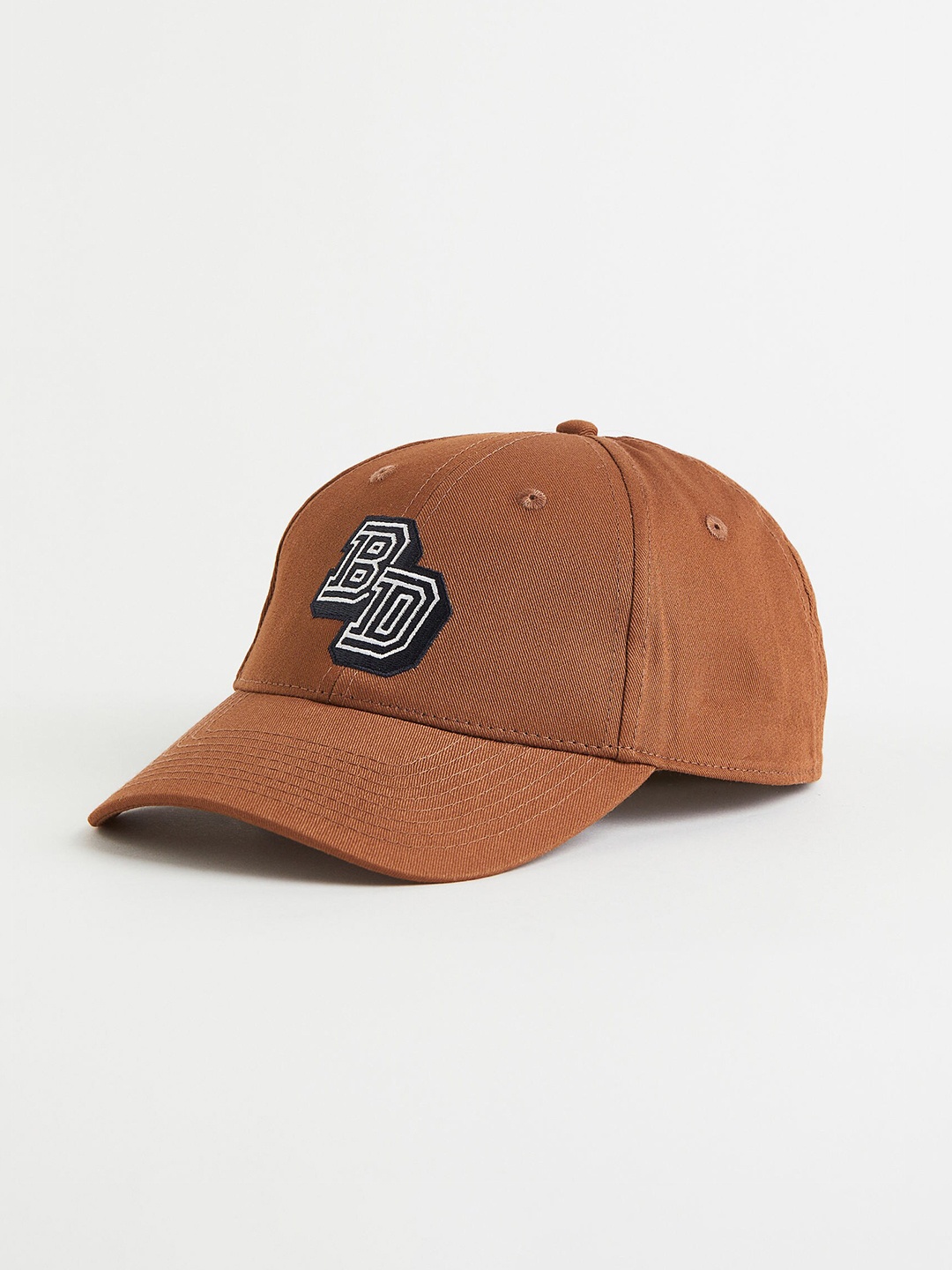 

H&M Men Brown Cotton Twill Cap