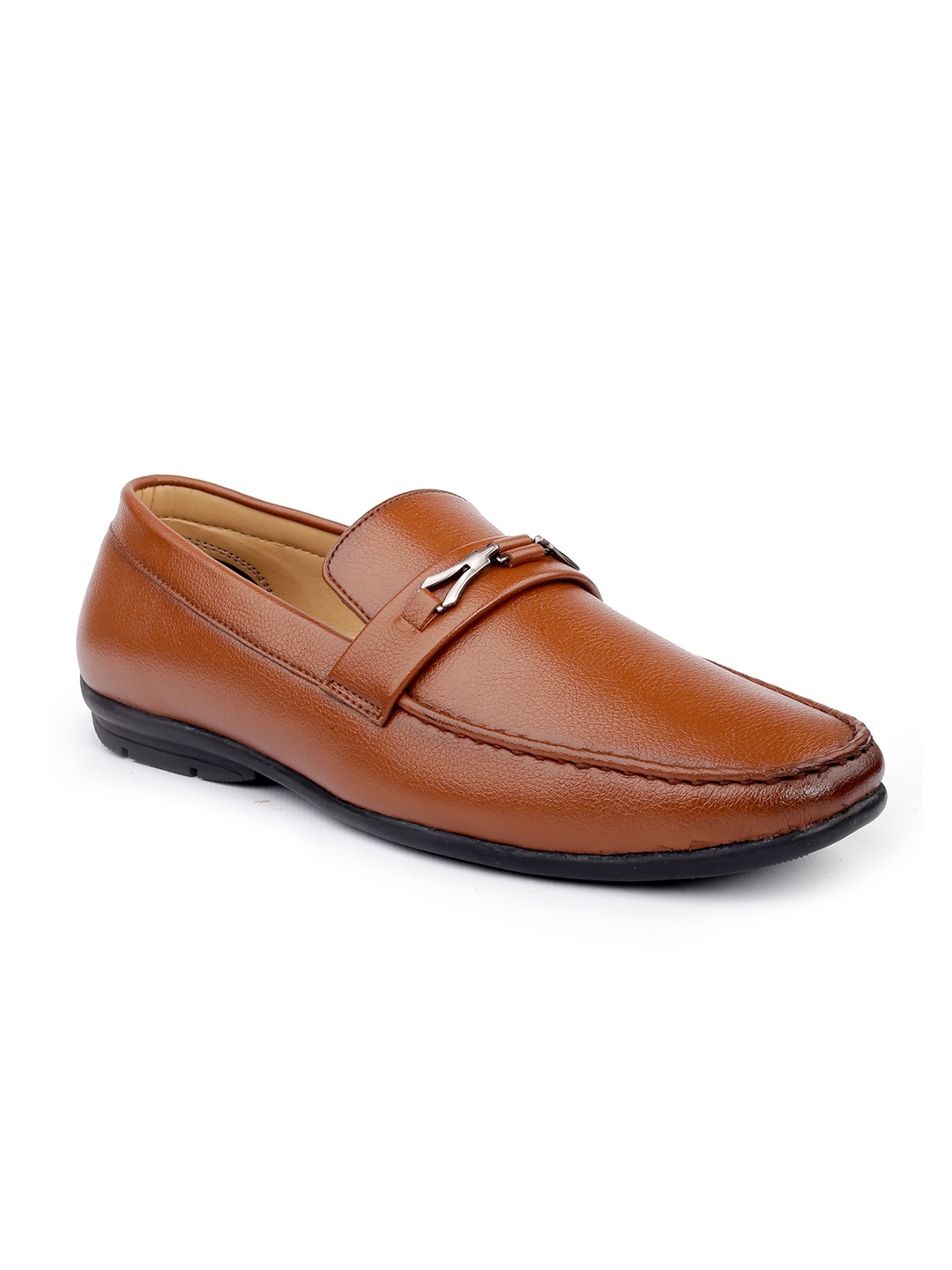 

bacca bucci Men Brown PU Loafers