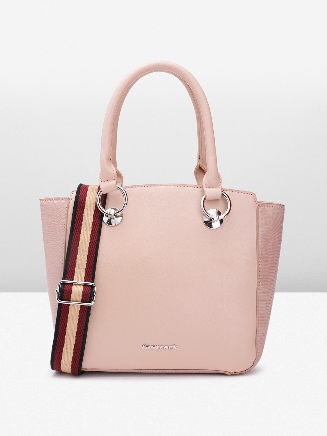 

Fastrack Women Solid Handheld Bag, Pink