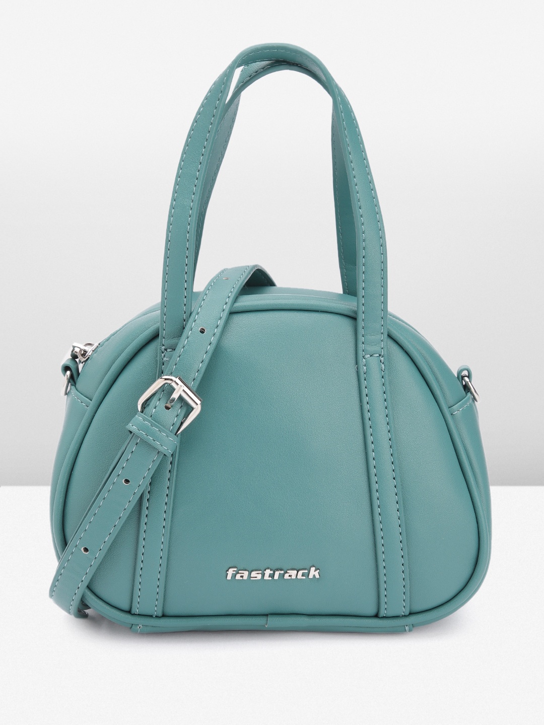 

Fastrack Structured Handheld Bag, Turquoise blue