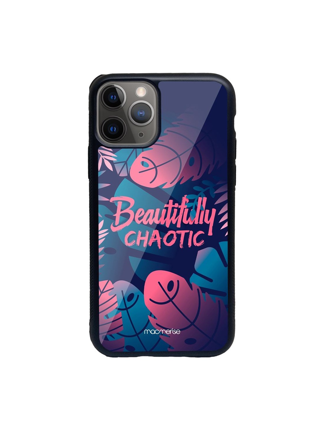 

macmerise Blue & Pink Beautifully Chaotic iPhone 11 Pro Back Case