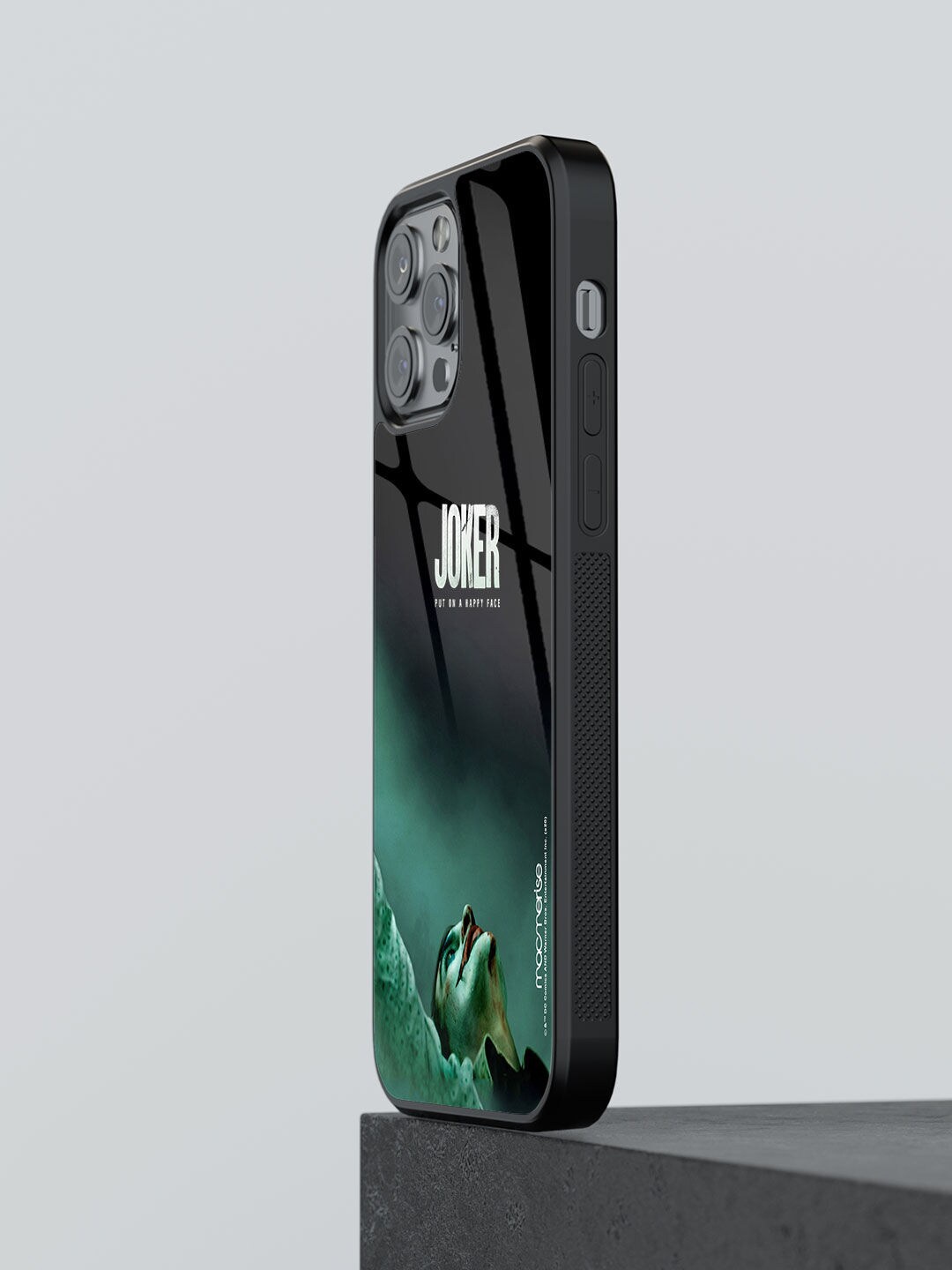 

macmerise Black Printed Iphone 12 Pro Back Case