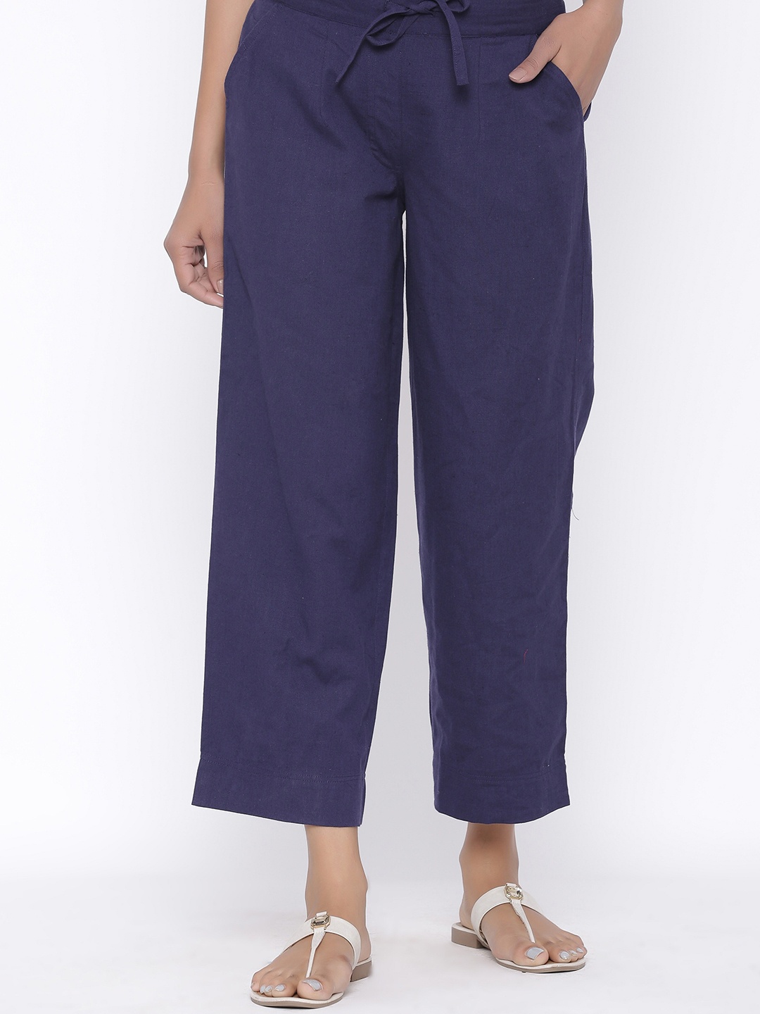 

SUTI Women Navy Blue Trousers