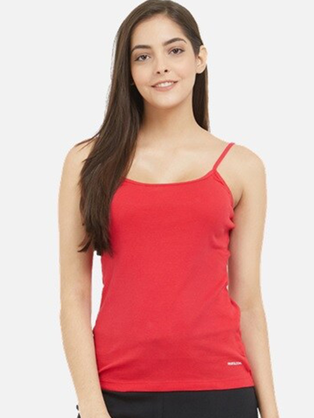 

Fruit of the loom Women Red Solid Cotton Camisoles