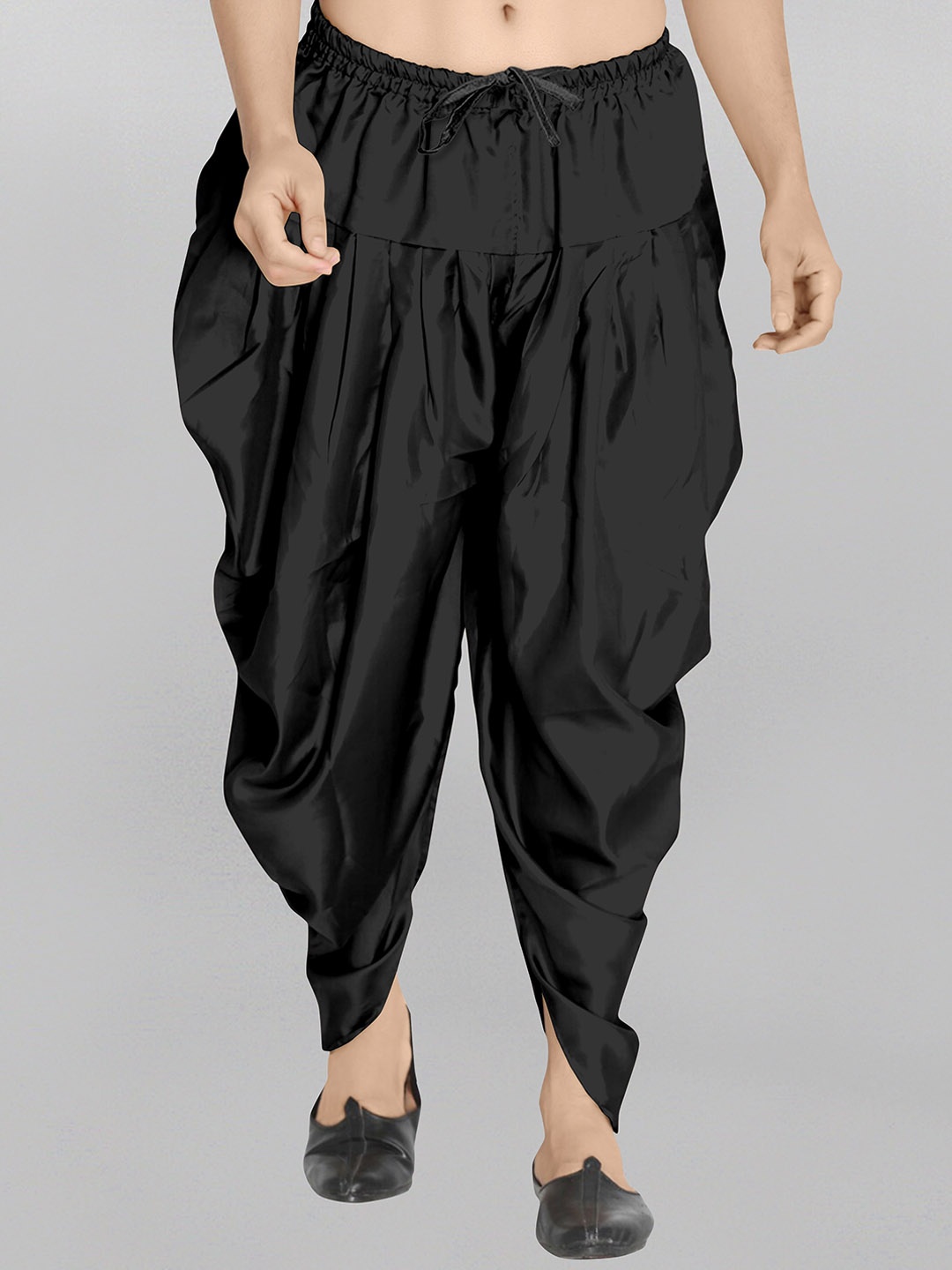 

Fashion FRICKS Men Black Solid Dhotis