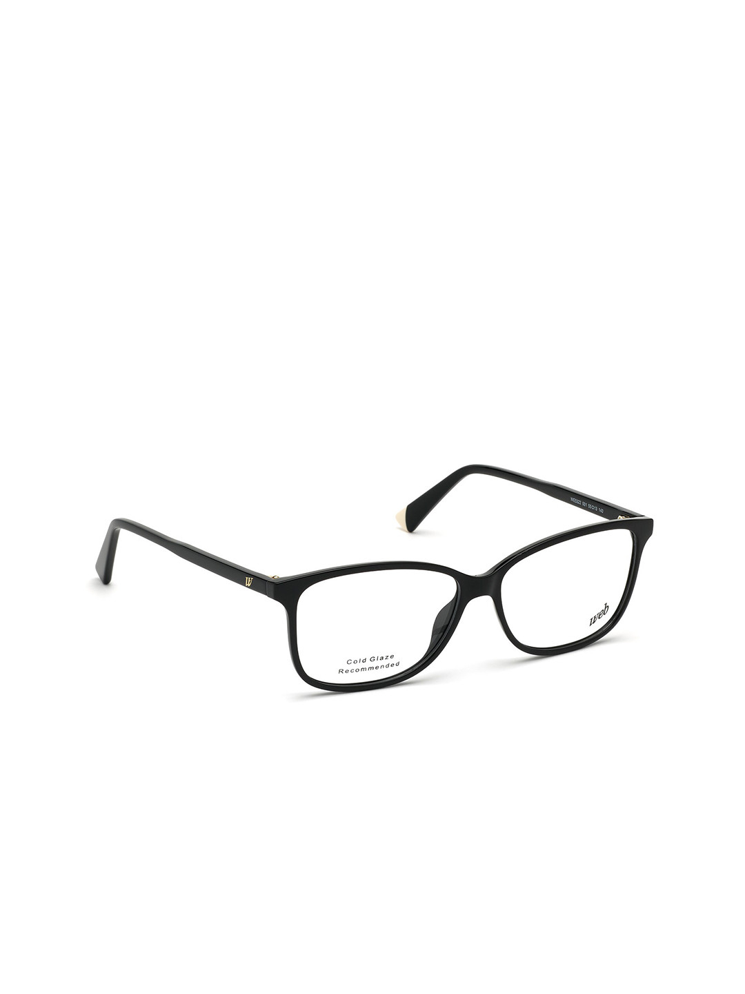 

WEB EYEWEAR Women Black Full Rim Square Frames WE5322 55 001