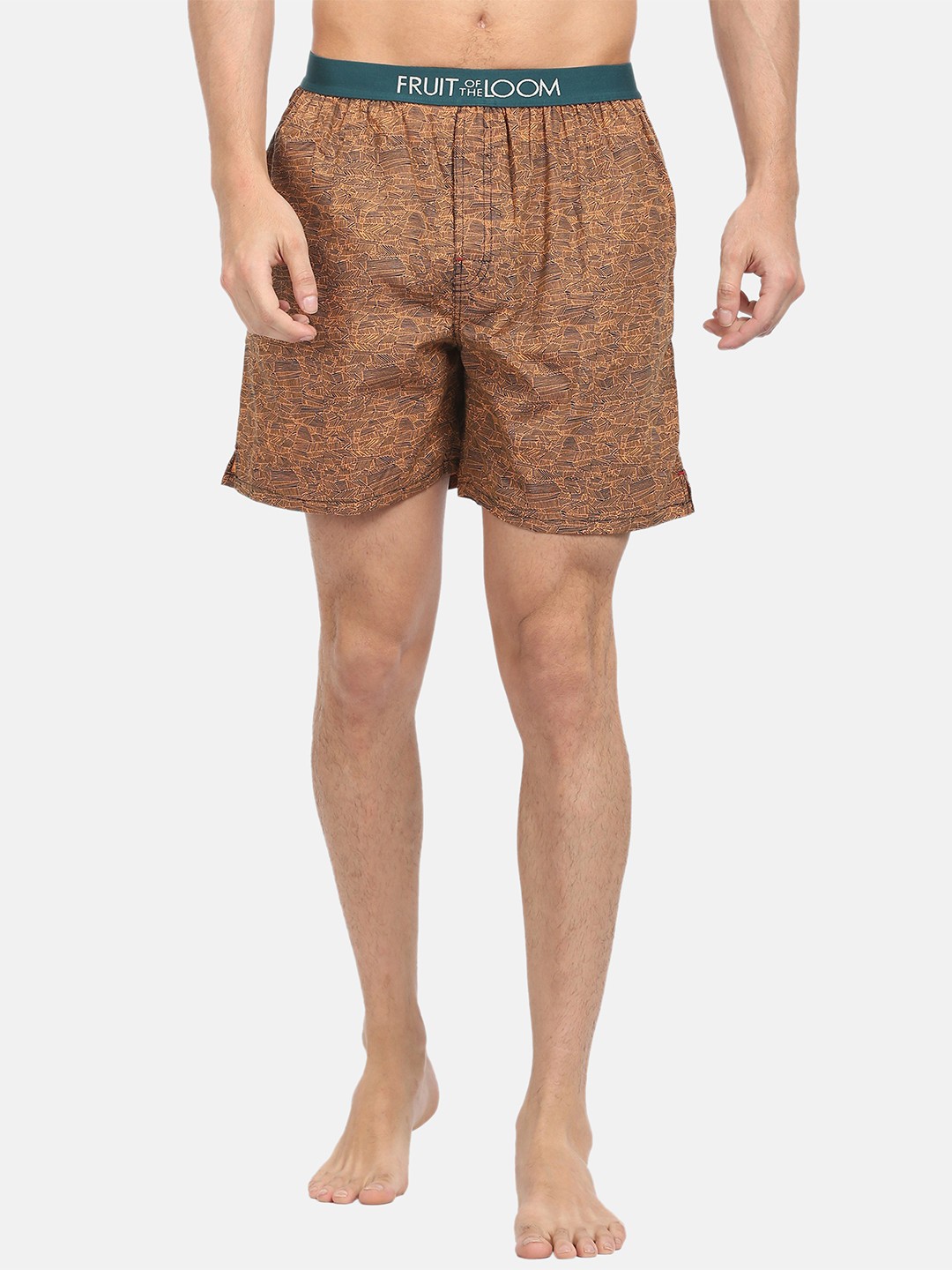 

Fruit of the loom Men Pure Cotton Printed Boxers, Assorted