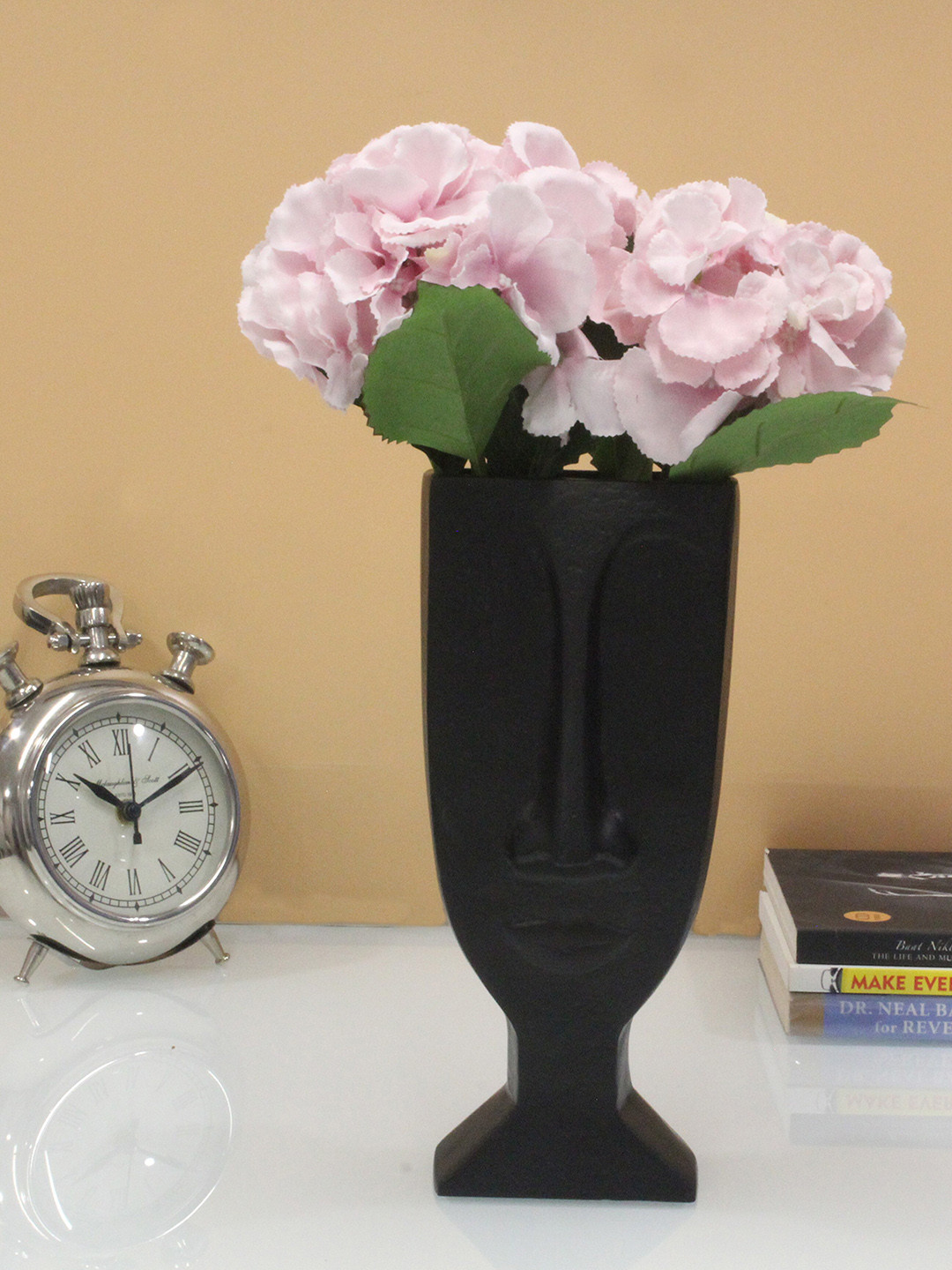 

PolliNation Set Of 2 Pink Hydrangea Artificial Flowers and Plants